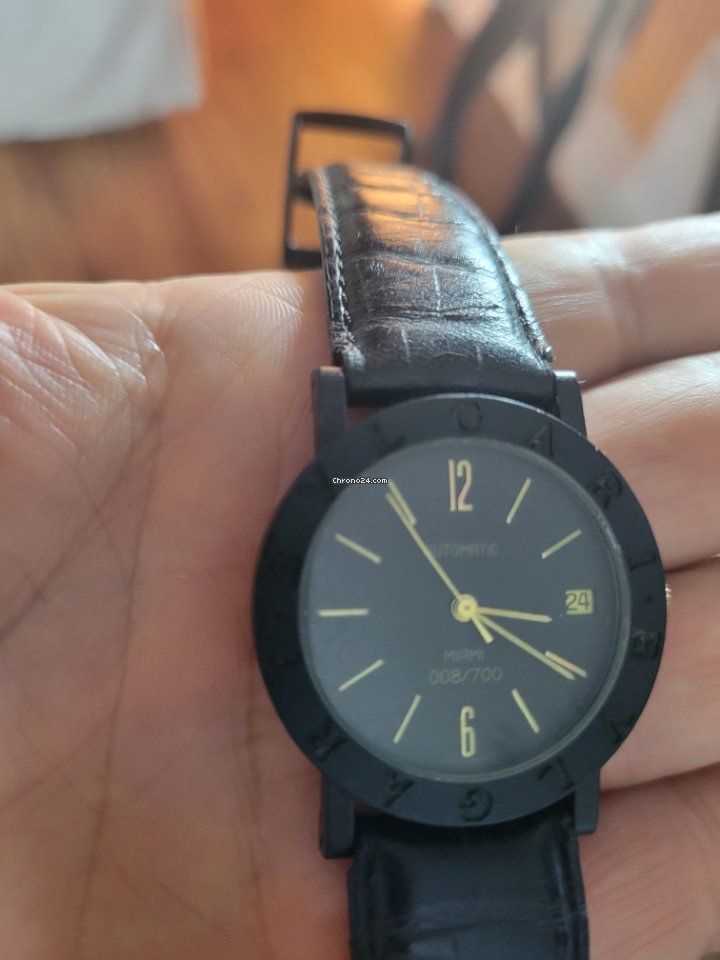 IMG_9081 Bulgari Mens watch Unisex Automatic 25 Jewels Swiss Made Replica 5