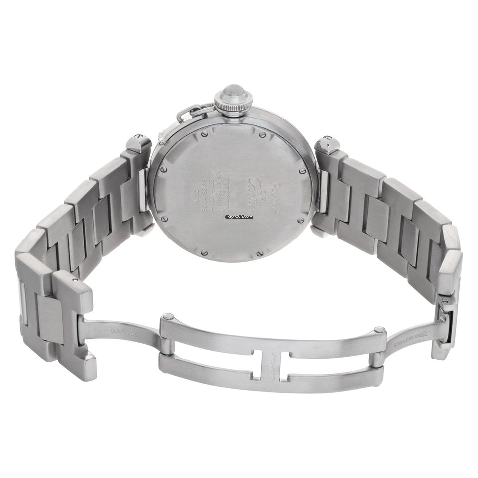 IMG_9081 Cartier Pasha C Mens watch Unisex Automatic Steel W31015M7 Replica 5