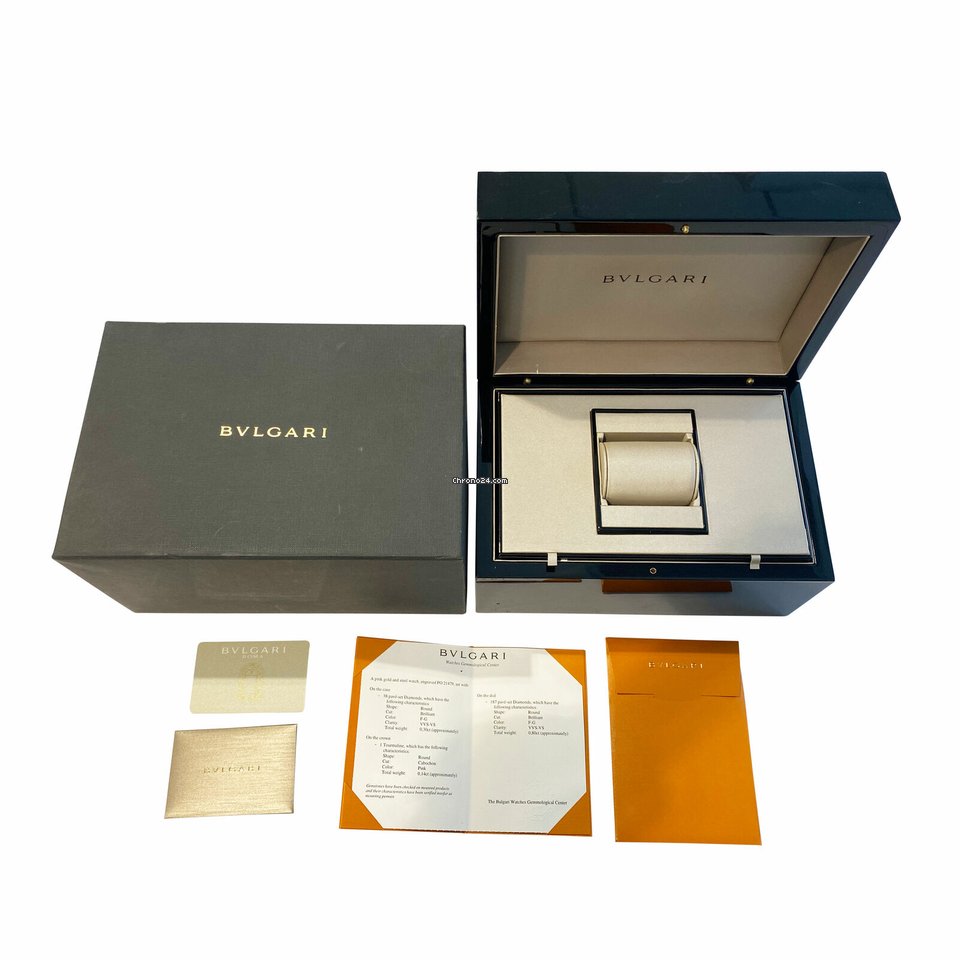 Bulgari Serpenti Womens watch Quartz Rose gold 103146 Replica 5