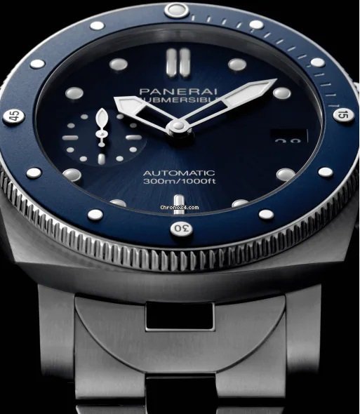 IMG_9081 Panerai Luminor Submersible Mens watch Unisex Automatic Steel PAM 01068 Replica 5