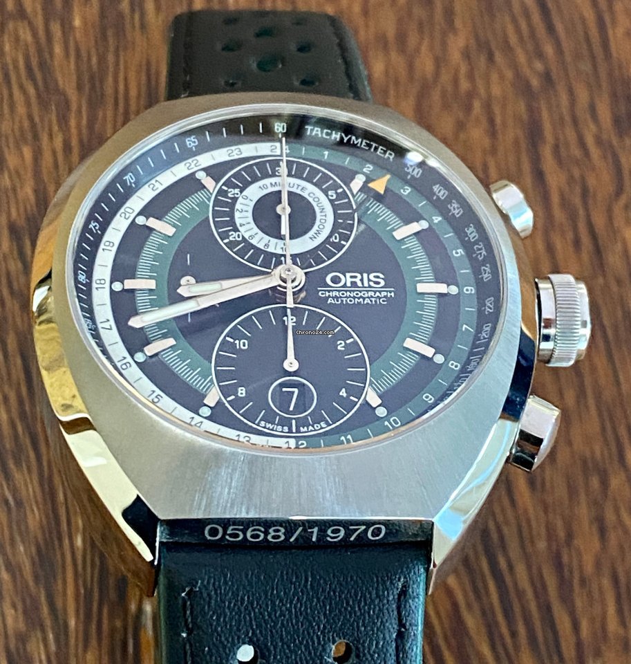 Oris Chronoris Mens watch Unisex Automatic Steel 01 677 7619 4154-Set Replica 5