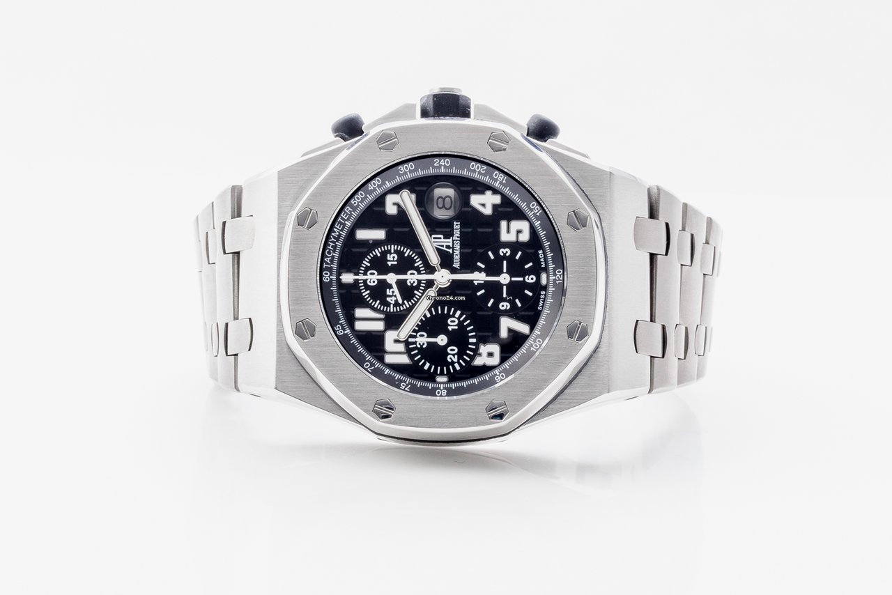 IMG_9081 Audemars Piguet Royal Oak Offshore Chronograph Mens watch Unisex Titanium 25721TI.OO.1000TI.06.A Replica 5
