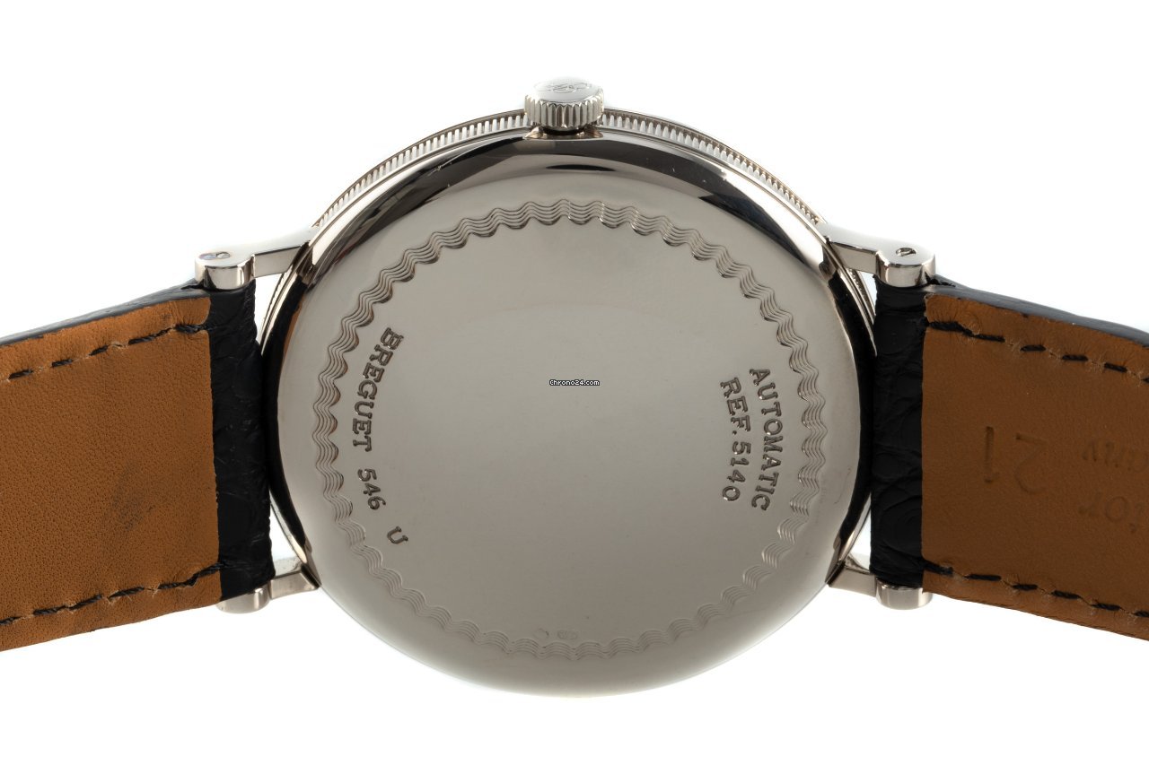 IMG_9081 Breguet Classique Mens watch Unisex Automatic White gold 5140BB 12 9W6 Replica 5