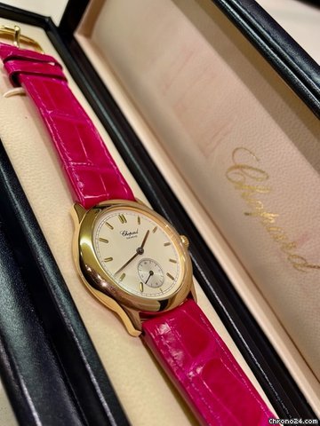 IMG_9081 Chopard Classic Mens watch Unisex Manual winding Yellow gold 1168 Replica 5