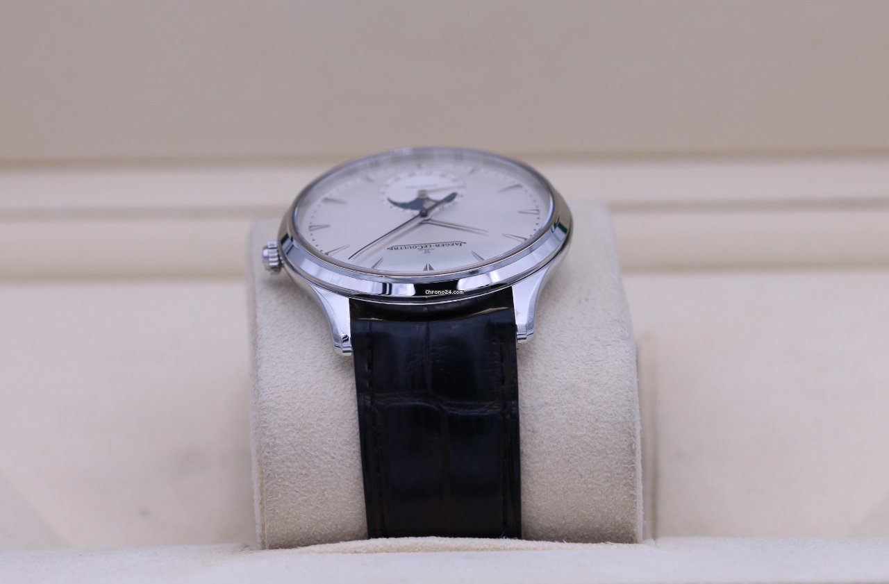 IMG_9081 Jaeger-LeCoultre Master Ultra Thin Moon Mens watch Unisex Automatic Steel Q1368420 Replica 5