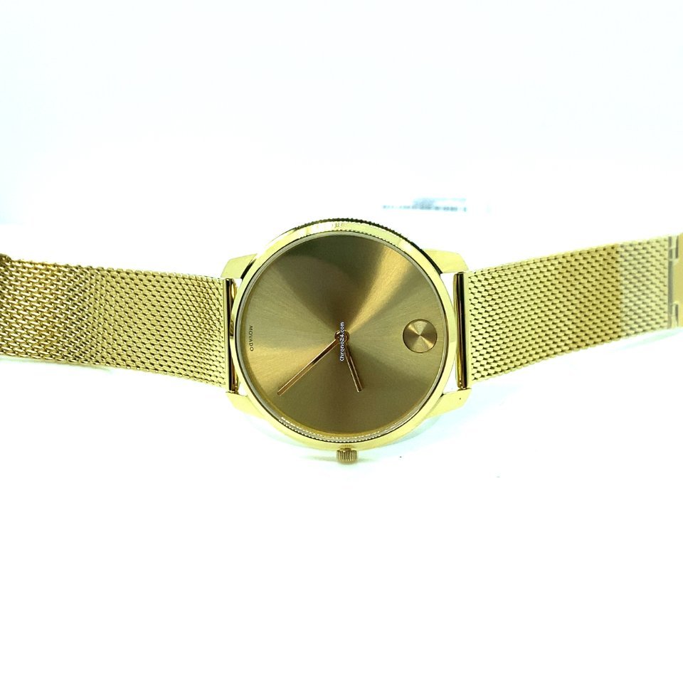 IMG_9081 Movado Bold Mens watch Unisex Quartz Steel 3600588 Replica 5