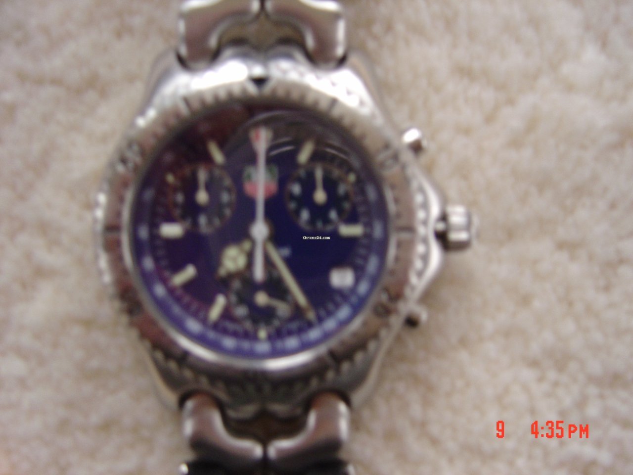 IMG_9081 TAG Heuer Link Quartz Mens watch Unisex Quartz Steel CG 1114 PP 9017 Replica 5