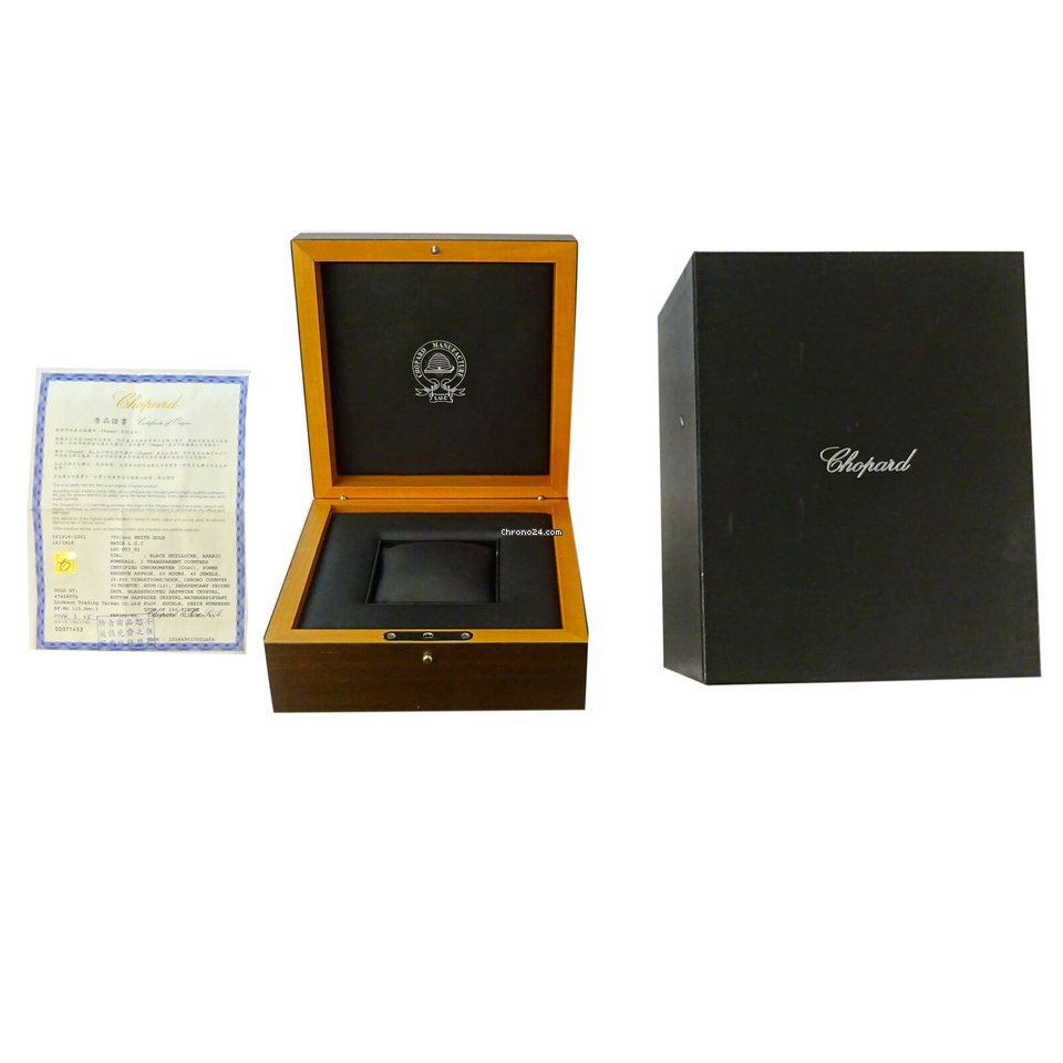 IMG_9081 Chopard L.U.C Mens watch Unisex Automatic White gold 16 1916-1001 Replica 5