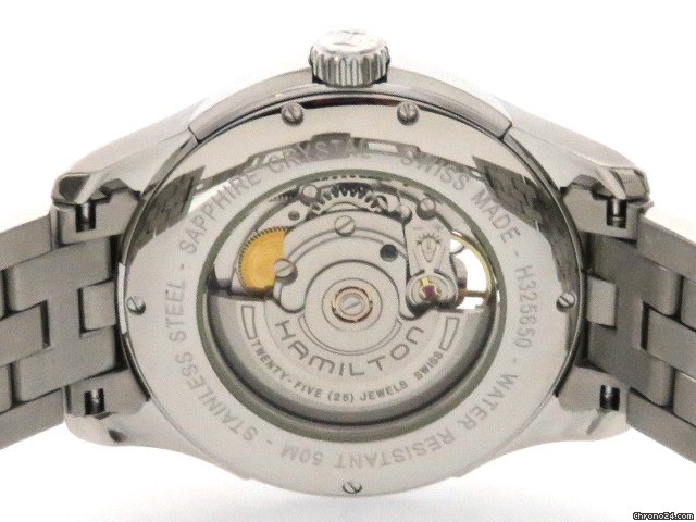 IMG_9081 Hamilton Jazzmaster Open Heart Mens watch Unisex Automatic Steel H325650 Replica 5