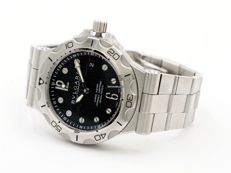 Bulgari Diagono Mens watch Unisex Automatic Steel DP42SSD Replica 5