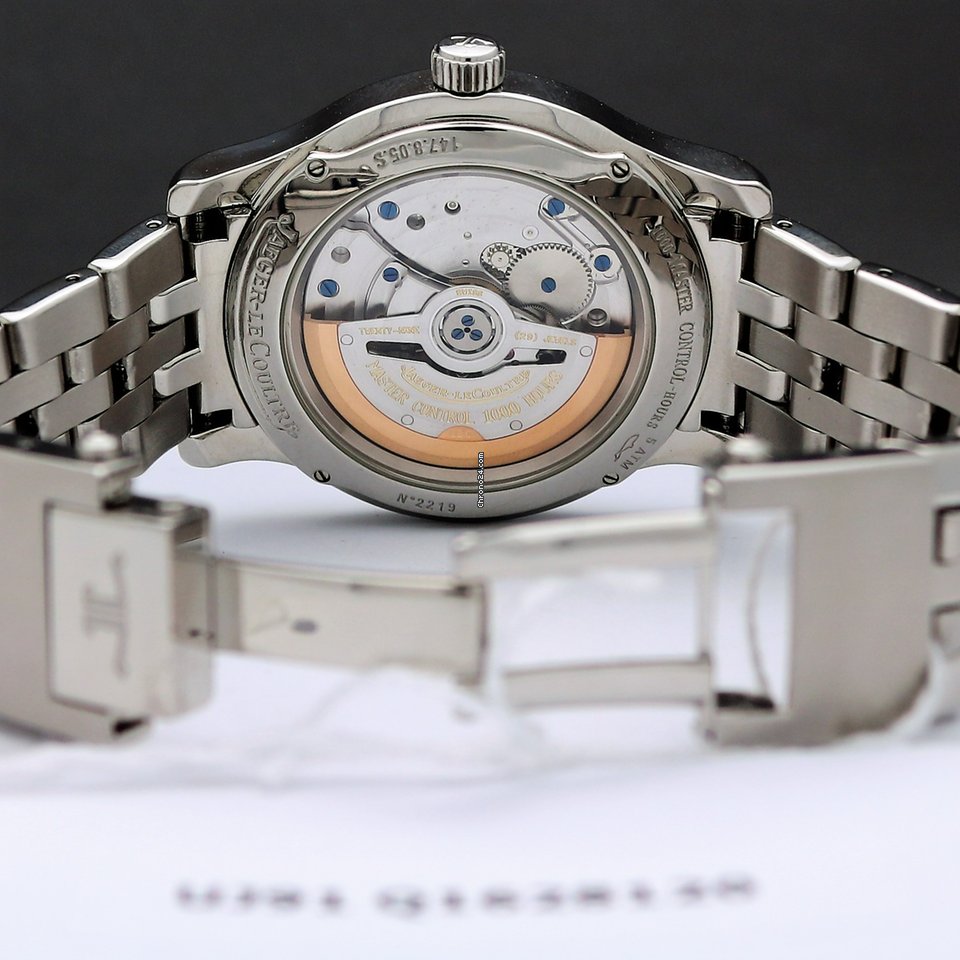 IMG_9081 Jaeger-LeCoultre Master Hometime Mens watch Unisex Automatic Steel Q1628120 Replica 5