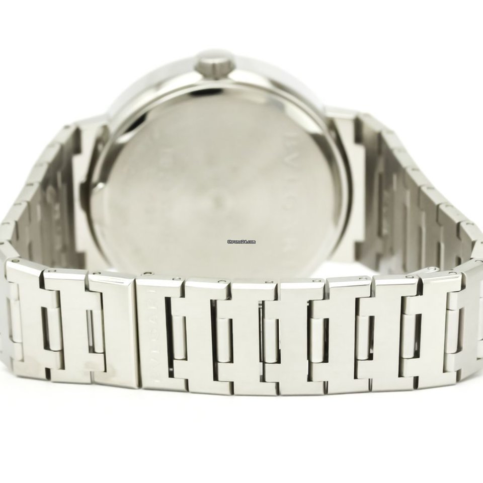 IMG_9081 Bulgari Bulgari Mens watch Unisex Automatic Steel BB38SS AUTO Replica 5