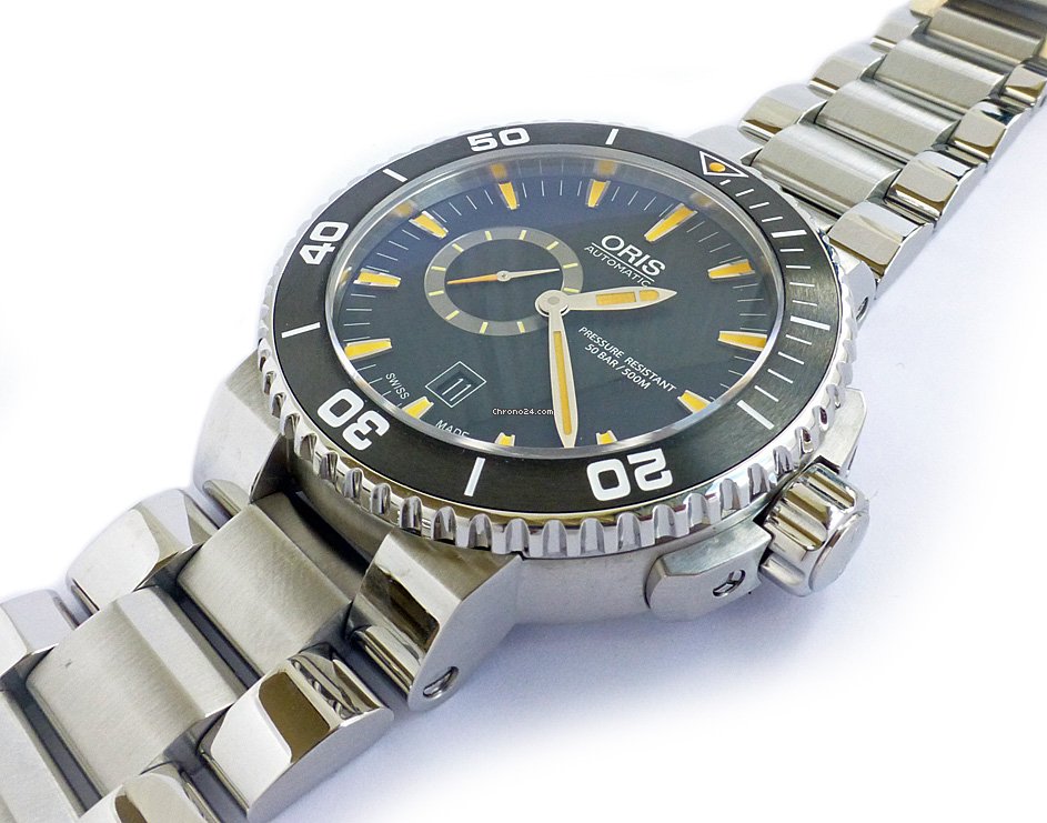 IMG_9081 Oris Aquis Small Second Mens watch Unisex Automatic Steel 01 743 7733 4159-07 8 24 05PEB Replica 5