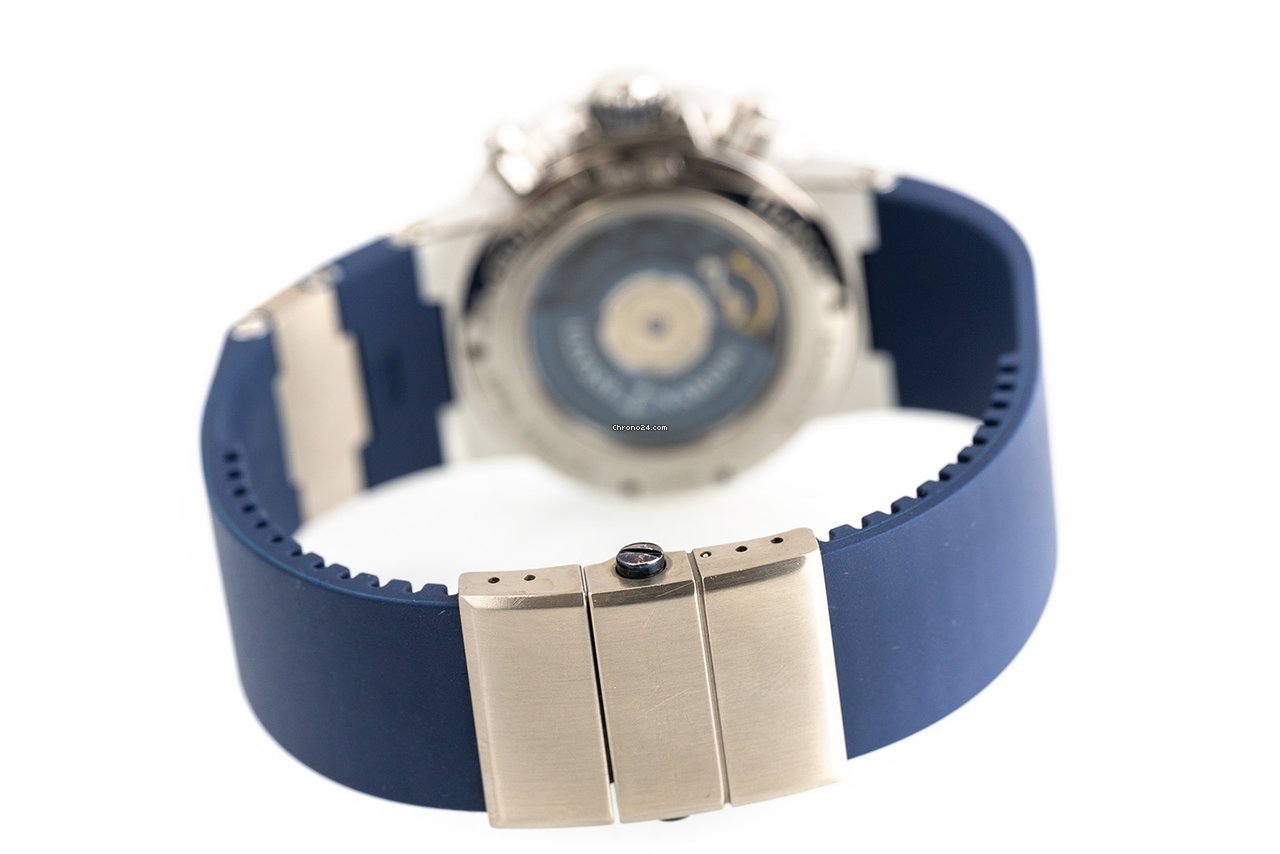 Ulysse Nardin Blue Seal Mens watch Unisex Automatic Steel 353-68LE-3 Replica 5