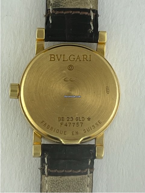 Bulgari Bulgari Womens watch Quartz Yellow gold BB 23 Ref 334 Replica 5