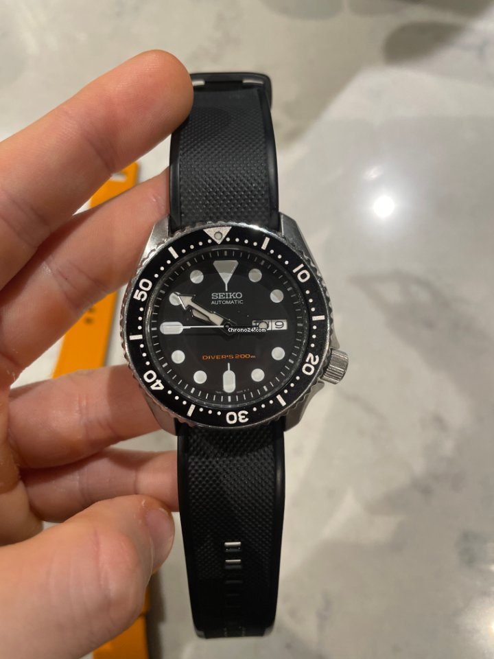 IMG_9081 Seiko Prospex Mens watch Unisex Automatic Steel SKX007K1 Replica 5