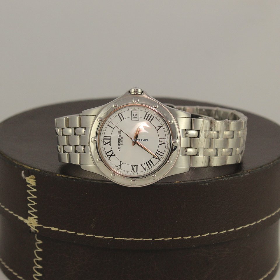 IMG_9081 Raymond Weil Mens watch Unisex Quartz Steel V235109 Replica 5