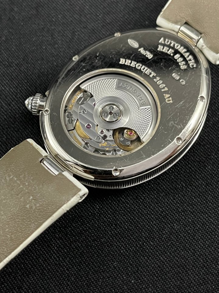 IMG_9081 Breguet Reine de Naples Womens watch Automatic White gold 8958BB 51 974 D00D Replica 5