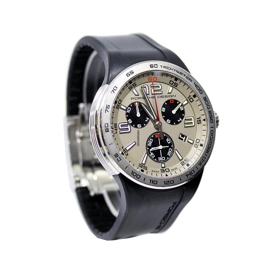 Porsche Design Flat Six Mens watch Unisex Quartz Steel P6320 Replica 5