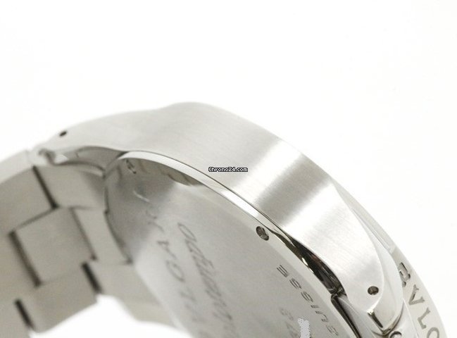 IMG_9081 Bulgari Solotempo Mens watch Unisex Quartz Steel ST37S Replica 5