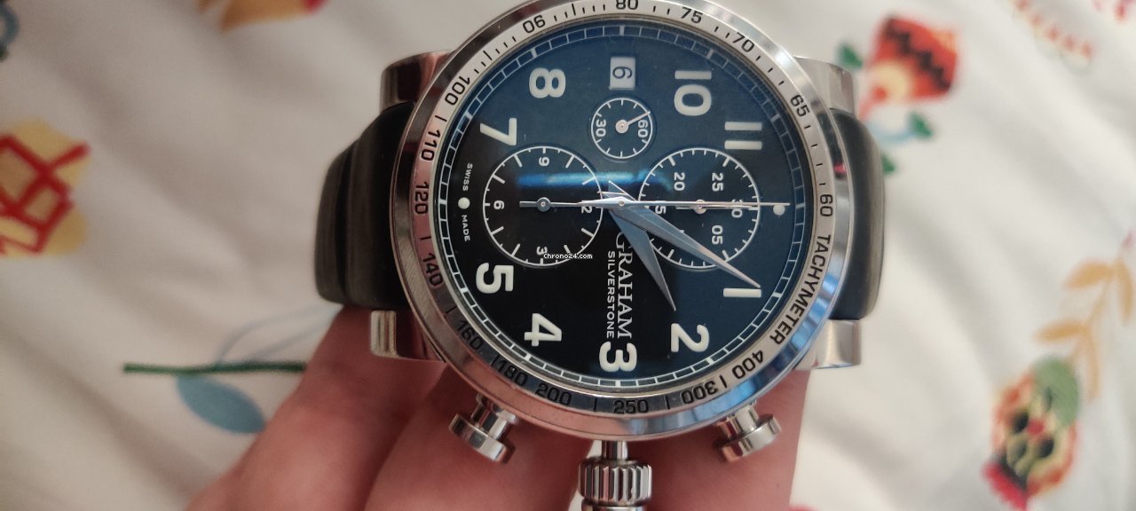 Graham Silverstone Mens watch Unisex Automatic 2BLES.B35B Replica 5