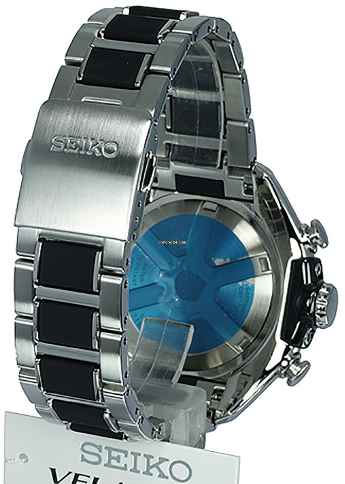 IMG_9081 Seiko Velatura Mens watch Unisex Quartz Steel SPC147P1 Replica 5
