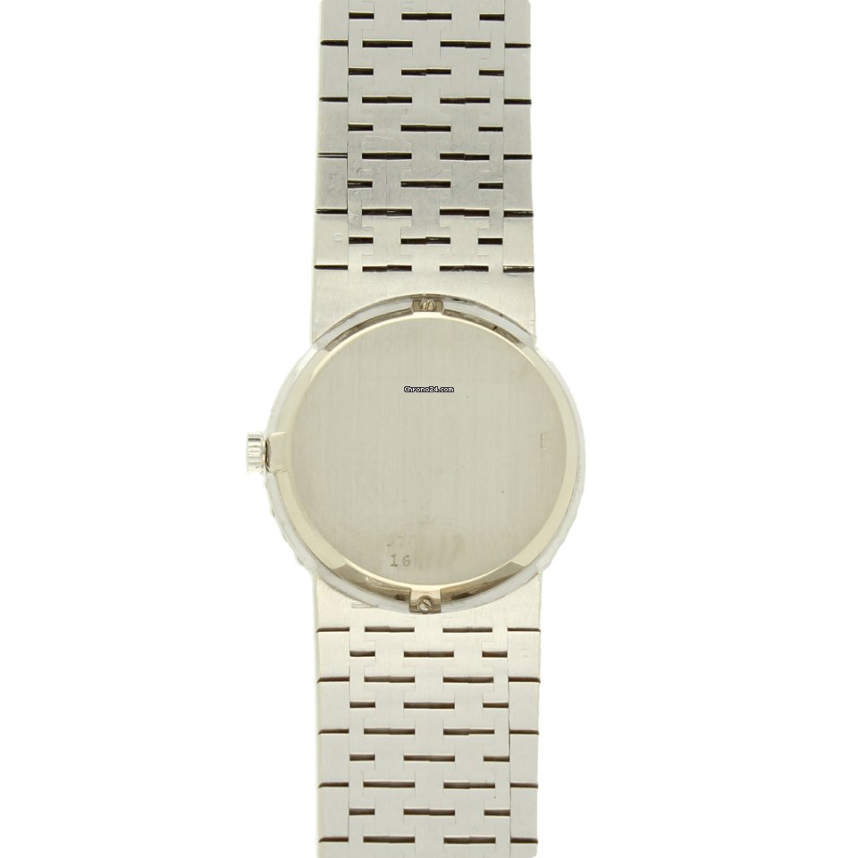 IMG_9081 Piaget Womens watch Manual winding White gold Piaget 9706 A6 Replica 5