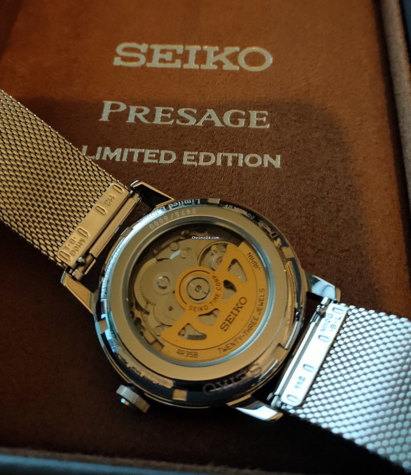 IMG_9081 Seiko Presage Mens watch Unisex Automatic Steel SRPE49J1 Replica 5