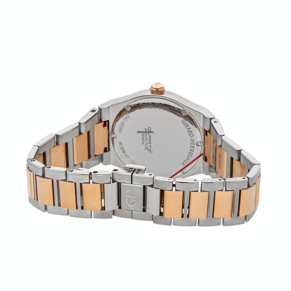 IMG_9081 Girard Perregaux Laureato Womens watch Quartz Steel 80189D56A331-56A Replica 5
