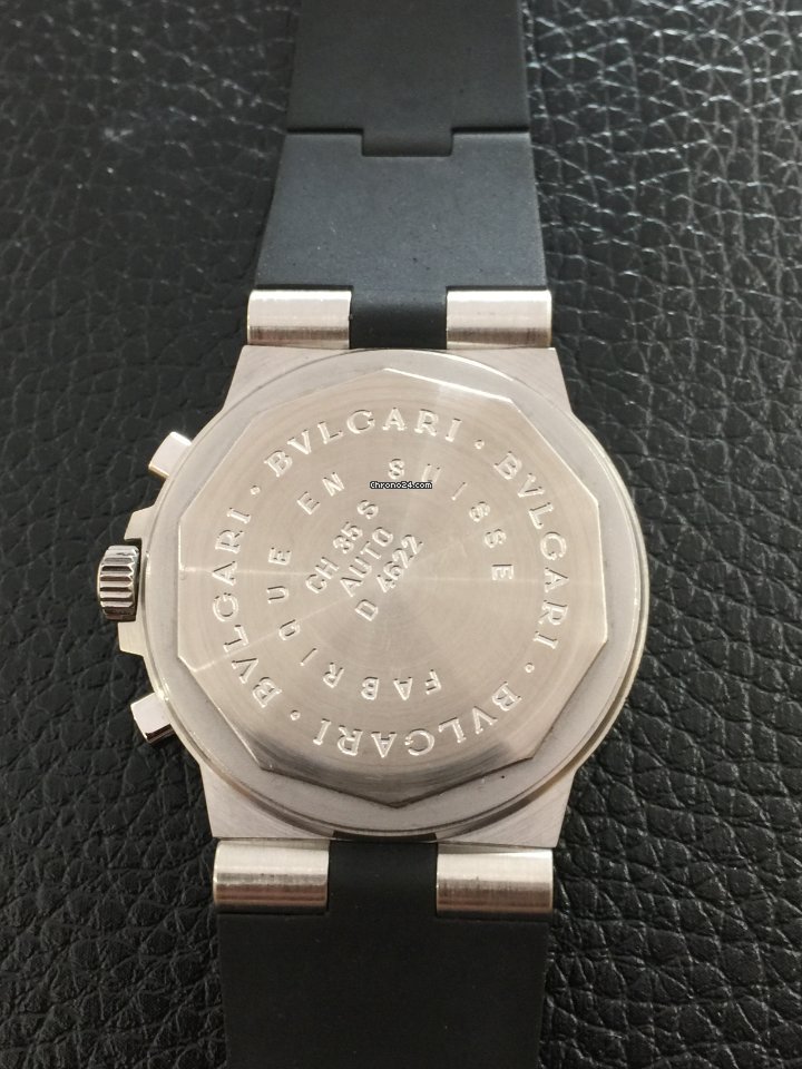IMG_9081 Bulgari Diagono Mens watch Unisex Automatic Steel CH 35 S Auto Replica 5