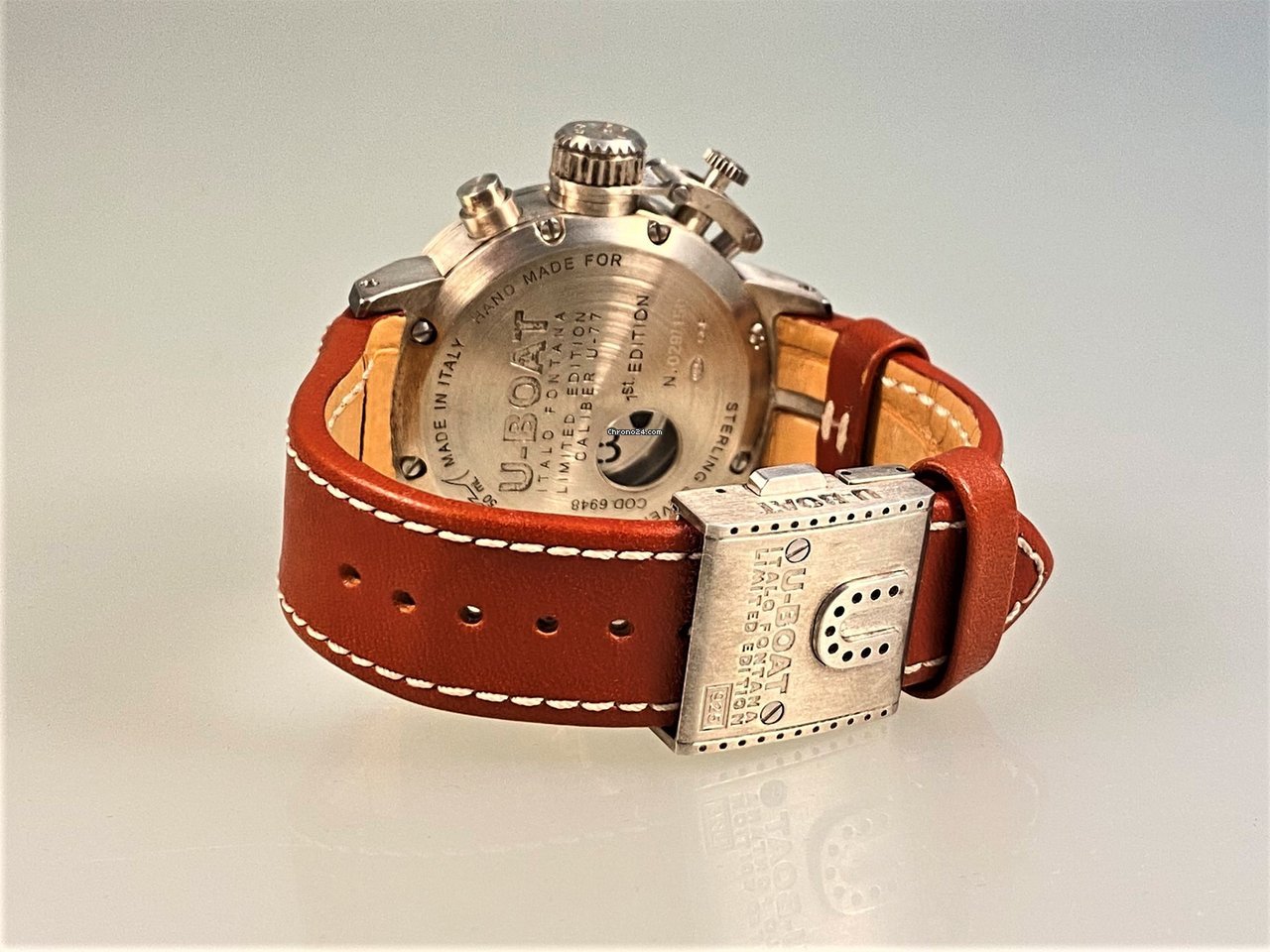 IMG_9081 U-Boat Classico Mens watch Unisex Automatic Silver 6948 Replica 5