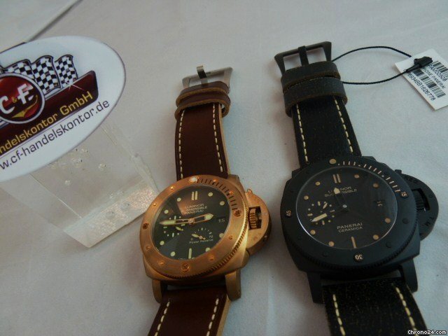 IMG_9081 Panerai Special Editions Mens watch Unisex Automatic PAM00507 PAM507 507 Bronzo NEU Replica 5