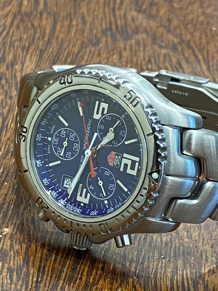 IMG_9081 TAG Heuer Link Quartz Mens watch Unisex Quartz Steel CT1110 HP6324 Replica 5