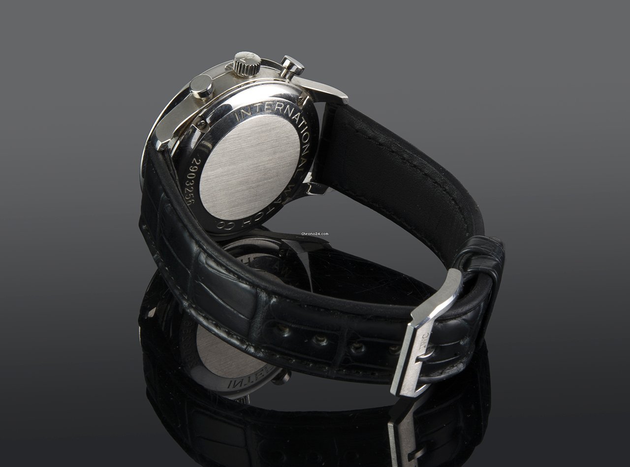 IMG_9081 IWC Portuguese Chronograph Mens watch Unisex Automatic Steel 371438 Replica 5