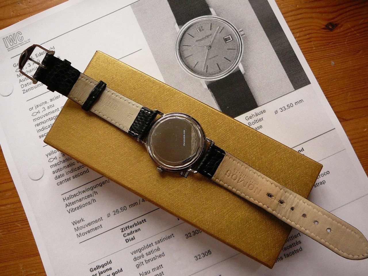 IMG_9081 IWC Mens watch Unisex Automatic Steel 3205 Replica 5