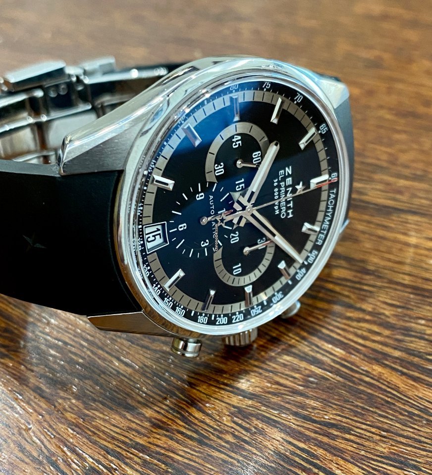 Zenith El Primero 36000 VpH Mens watch Unisex Automatic Steel 03.2040.400 21.0496 Replica 5