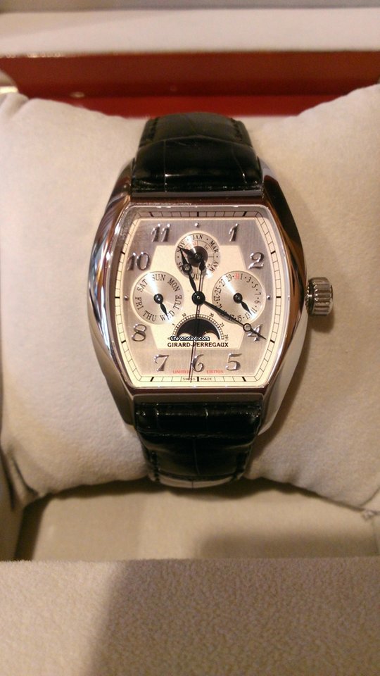 Girard Perregaux Richeville Mens watch Unisex Automatic Steel 27220-11-161-BA6A Replica 5