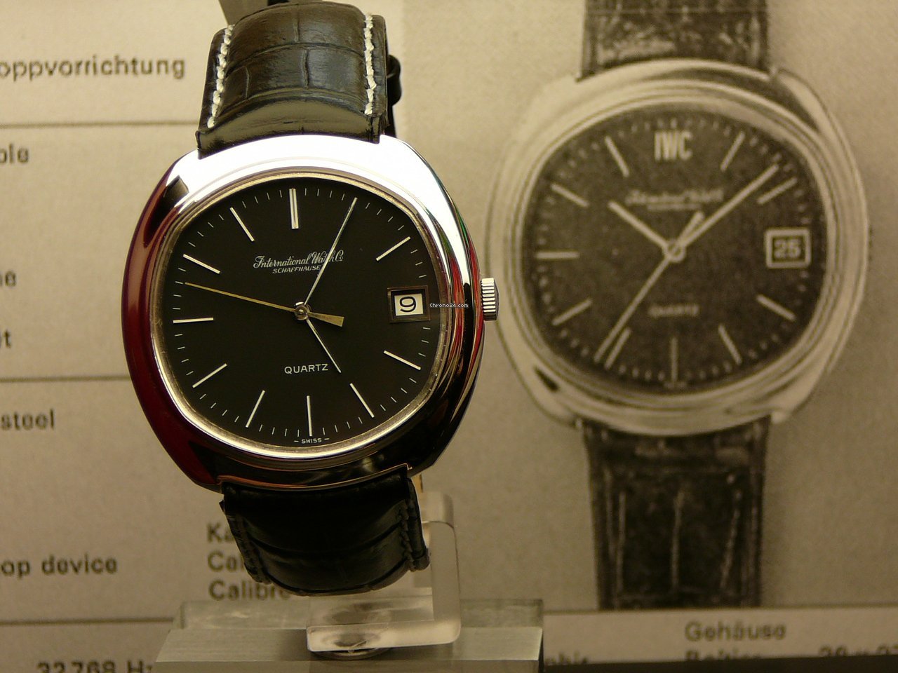 IMG_9081 IWC Mens watch Unisex Quartz Steel 3072 Replica 5