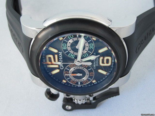 Graham Chronofighter Oversize Mens watch Unisex Automatic Steel 20VAV Replica 5