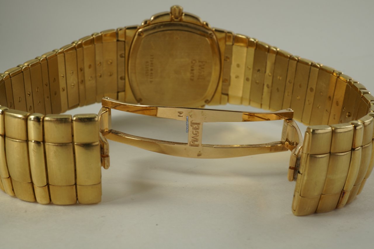 Piaget Tanagra Mens watch Unisex Quartz Yellow gold 17141 M411D Replica 5