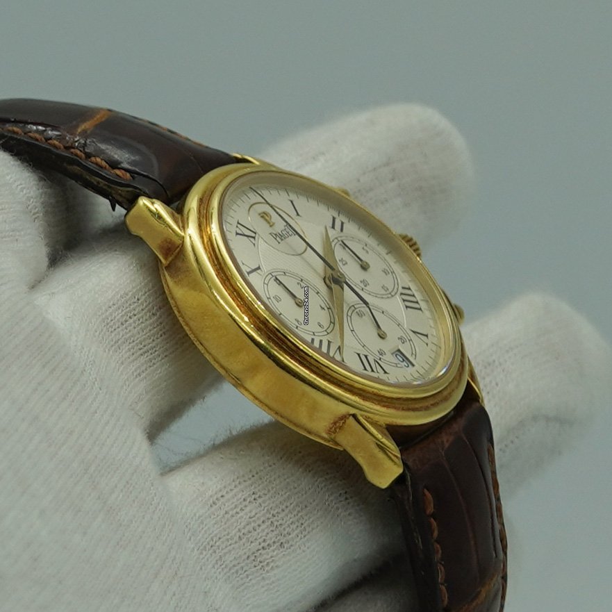 IMG_9081 Piaget Mens watch Unisex Automatic Yellow gold 12978 Replica 5