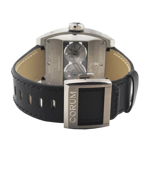 Corum Ti-Bridge Mens watch Unisex Automatic Titanium 207.201.04 0F61 0000 Replica 5