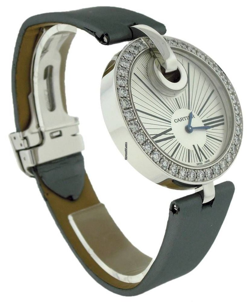 IMG_9081 Cartier Captive de Cartier Womens watch Quartz White gold WG600012 Replica 5