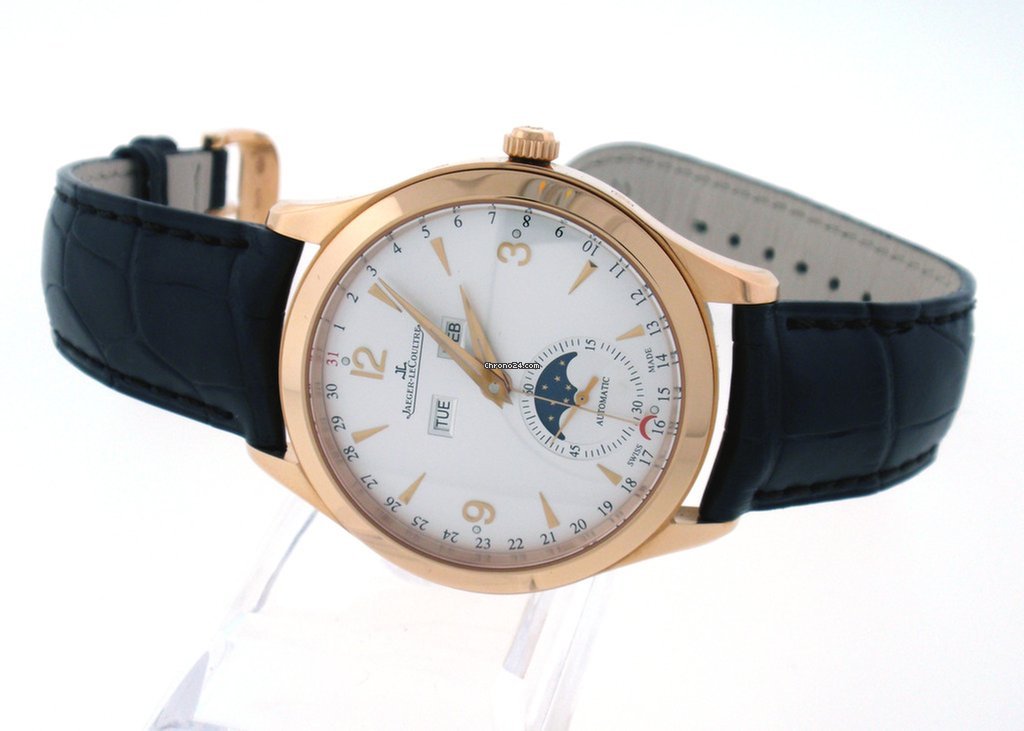 IMG_9081 Jaeger-LeCoultre Master Calendar Mens watch Unisex Automatic Rose gold 155.25.20 Replica 5