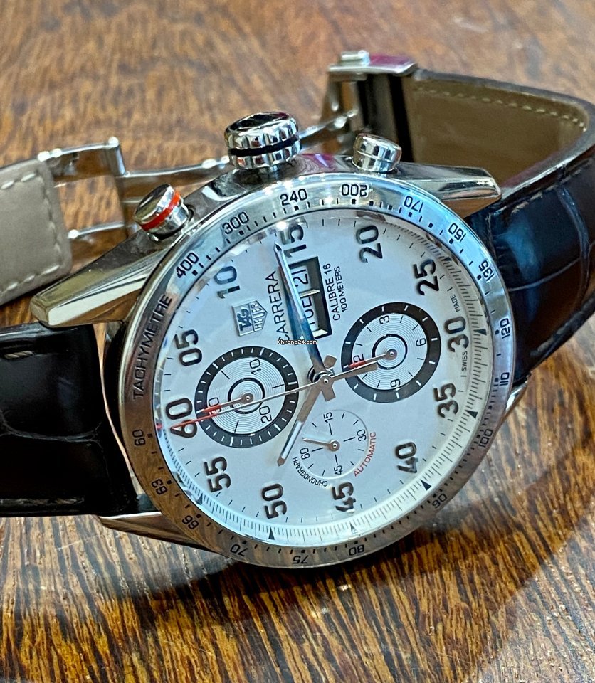 IMG_9081 TAG Heuer Carrera Mens watch Unisex Automatic Steel CR2A11 Replica 5