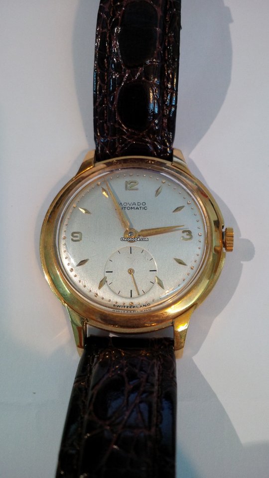Movado Mens watch Unisex Automatic Yellow gold 8419 Replica 5