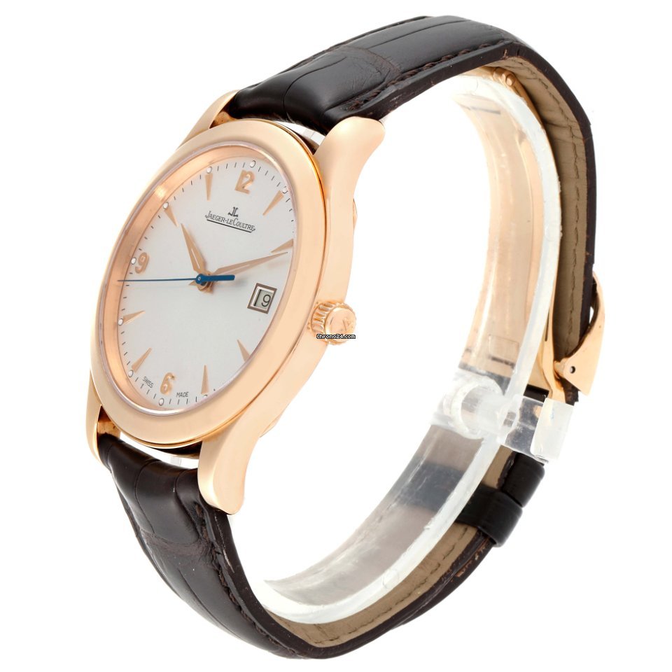 IMG_9081 Jaeger-LeCoultre Master Control Date Mens watch Unisex Automatic Rose gold 147.2.37.S Replica 5