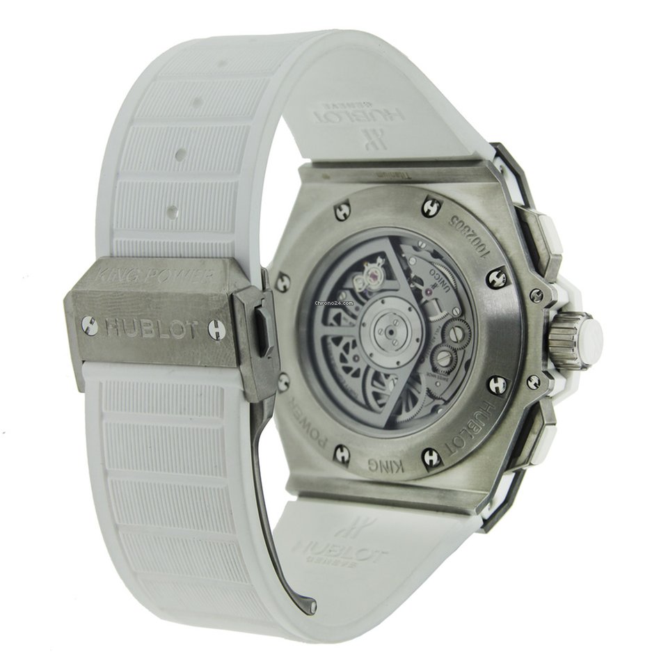 IMG_9081 Hublot King Power Mens watch Unisex Automatic Titanium 701.NE.0127.GR Replica 5