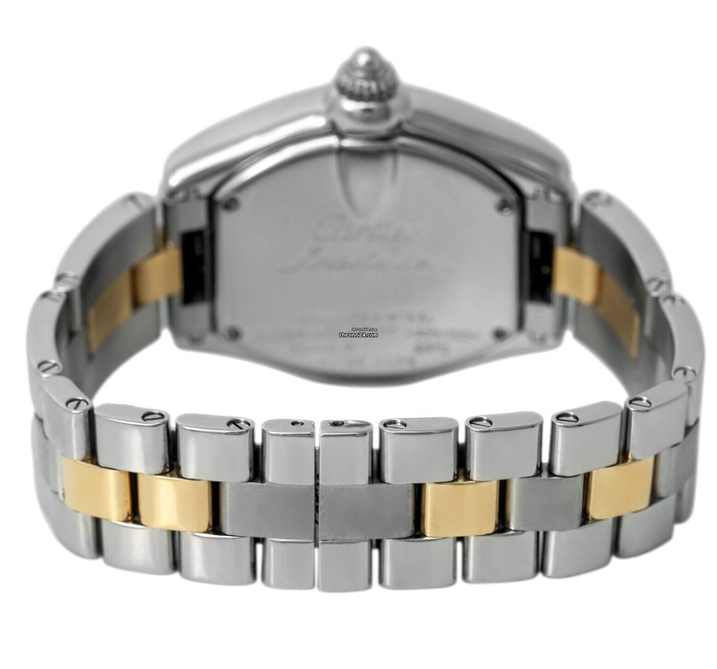 Cartier Roadster Womens watch Quartz Gold Steel W62026Y4 Replica 5