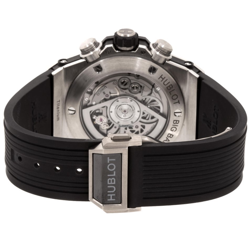 IMG_9081 Hublot Big Bang Unico Mens watch Unisex Automatic Titanium 406.NM.0170.RX Replica 5